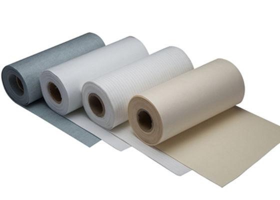 La tela filtrante industrial de la fibra de vidrio PTFE, sentía la tela filtrante