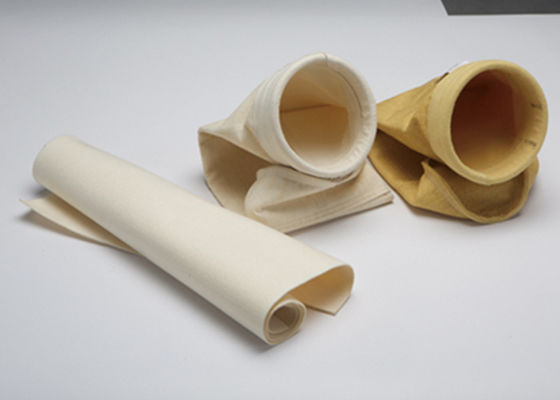 Bolsos de filtro estáticos antis del fieltro de la aguja del poliéster de 0.1um 550gsm