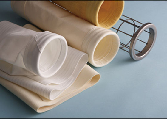 Bolsos de filtro estáticos antis del fieltro de la aguja del poliéster de 0.1um 550gsm