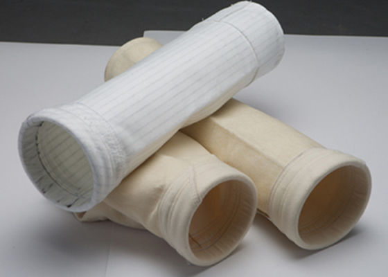 ISO9001 750gsm bolsos de filtro del colector de polvo de 5 micrones