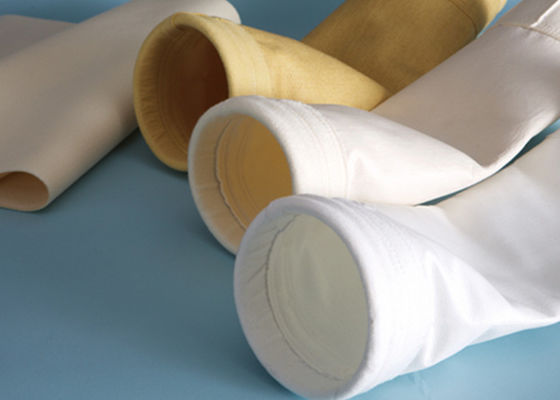 ISO9001 750gsm bolsos de filtro del colector de polvo de 5 micrones