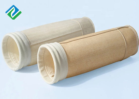 Nomex bolsos de filtro de la extracción de polvo de 0,5 micrones 550gsm