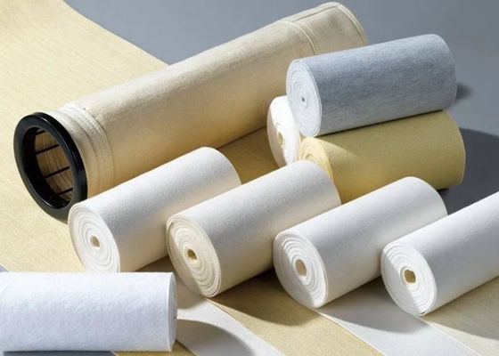 Bolsos de filtro des alta temperatura del poliéster de 100gsm 0.5m m
