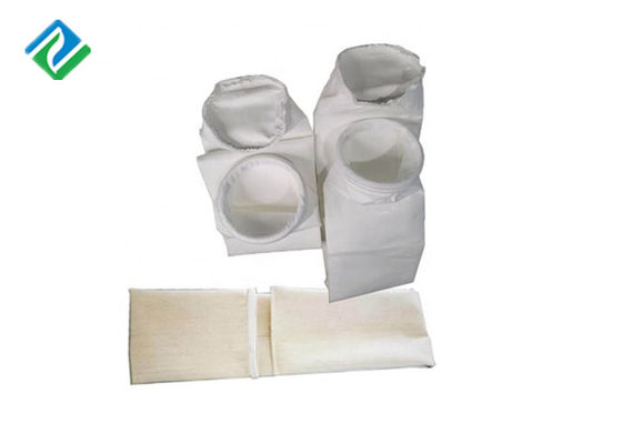 Cemento Silo 550gsm bolsos de filtro del poliéster de 300 micrones