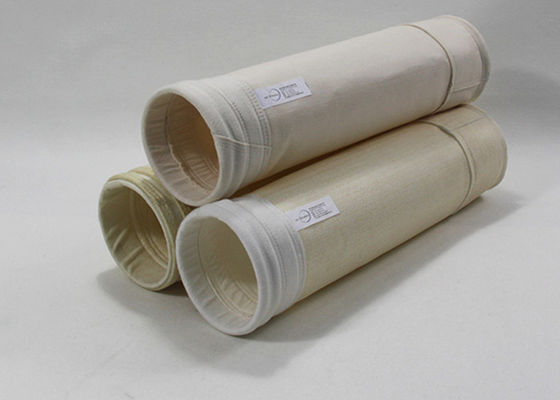 ISO9001 100 bolso de filtro del micrón 550gsm 8000m m Nomex
