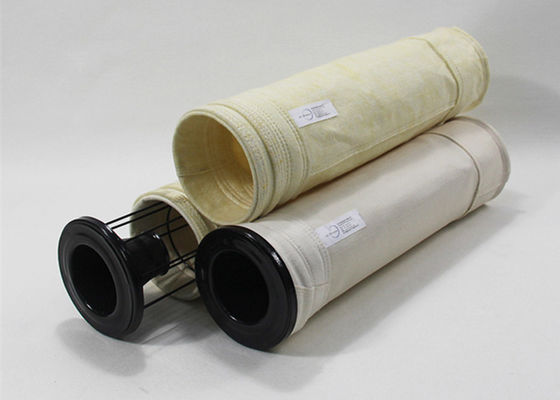 ISO9001 100 bolso de filtro del micrón 550gsm 8000m m Nomex
