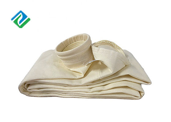 Fibra de vidrio ISO9001 bolsos de filtro de 50 micrones 550gsm PPS