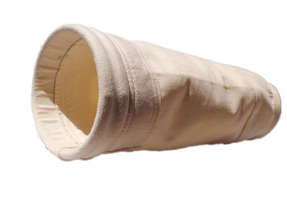 Fibra de vidrio de Nomex Aramid de los bolsos de filtro del colector de polvo del 100% PTFE PPS P84