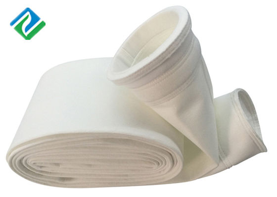 Aguja no tejida sentida PPS/bolsos de filtro del polvo de Nomex 500GSM a prueba de ácido