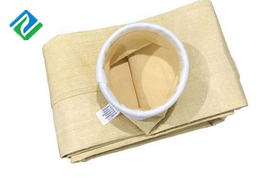 Bolso de filtro no tejido de acrílico de los PP del poliéster de la fibra de vidrio antiestático para la planta del cemento