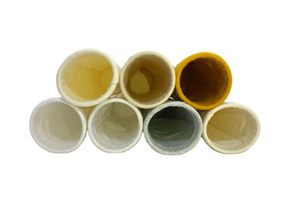 Bolso de filtro de la eficacia alta P84 para la filtración PPS P84 PTFE del gas de humo del horno de cemento
