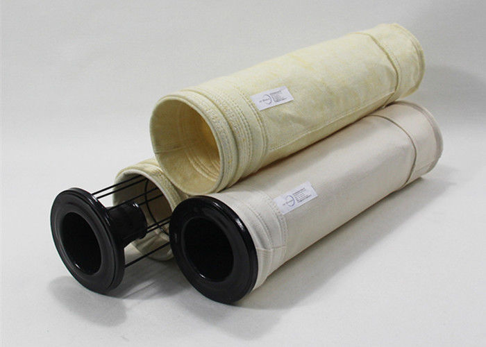 ISO9001 100 bolso de filtro del micrón 550gsm 8000m m Nomex