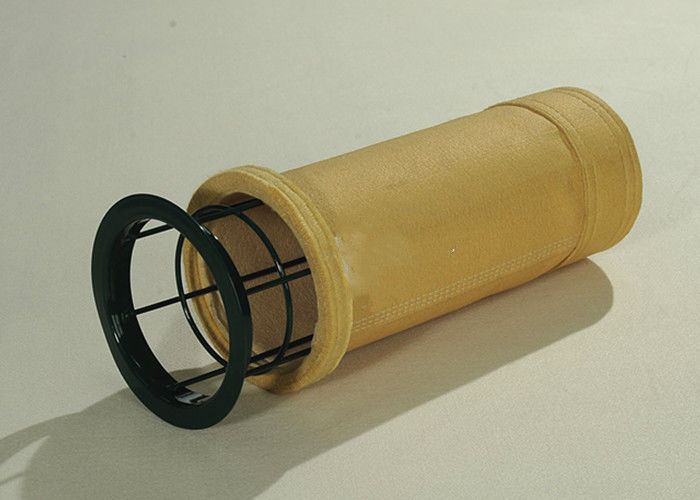 Jaula galvanizada de epoxy del bolso de filtro para la capa del vinilo del PVC